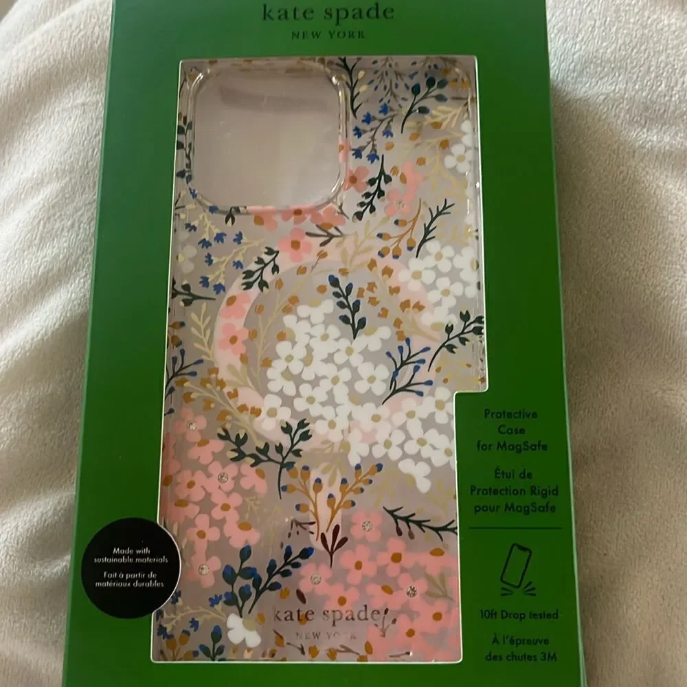Kate Spade ♠️ New York Apple iPhone 14 Pro Max Protective Hardshell Case NWT